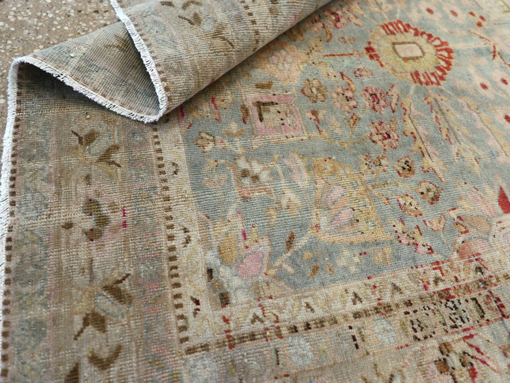 Antique Persian Mashad Rug, No.22129 - Galerie Shabab