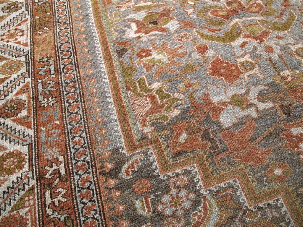 Antique Persian Bakhtiari Carpet, No.22138 - Galerie Shabab