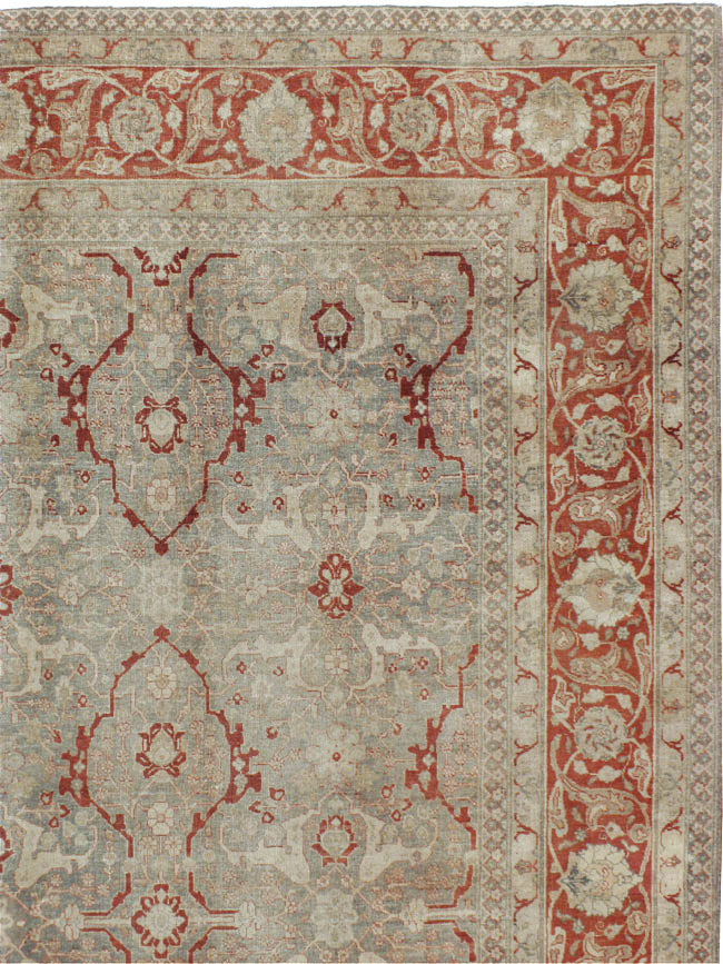 Antique Persian Tabriz Carpet, No.22141 - Galerie Shabab