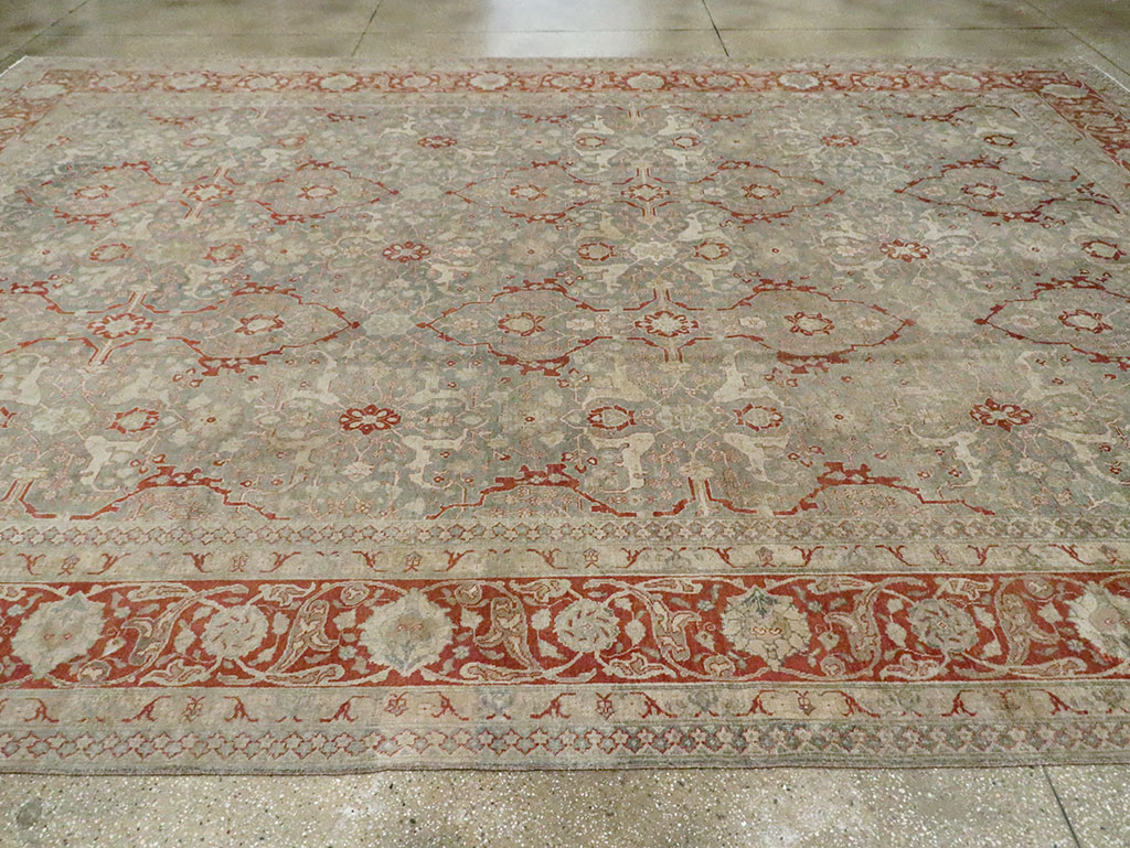 Antique Persian Tabriz Carpet, No.22141 - Galerie Shabab