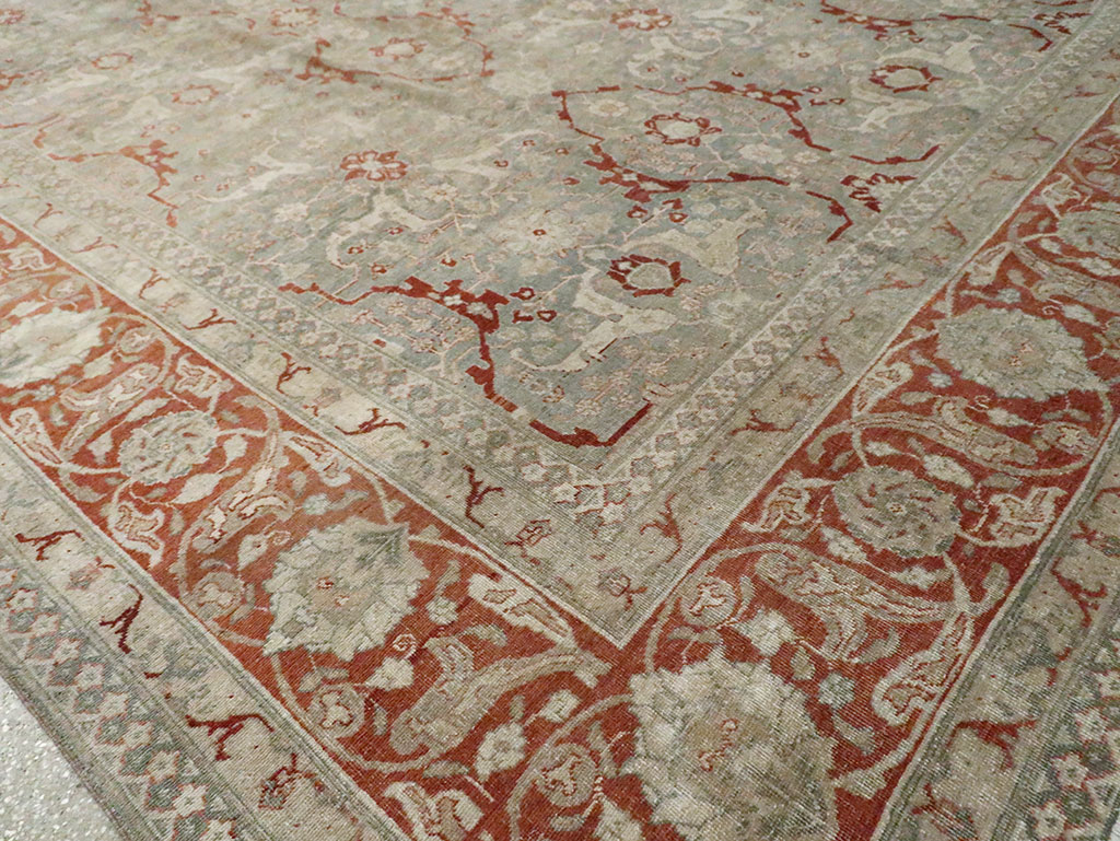 Antique Persian Tabriz Carpet, No.22141 - Galerie Shabab