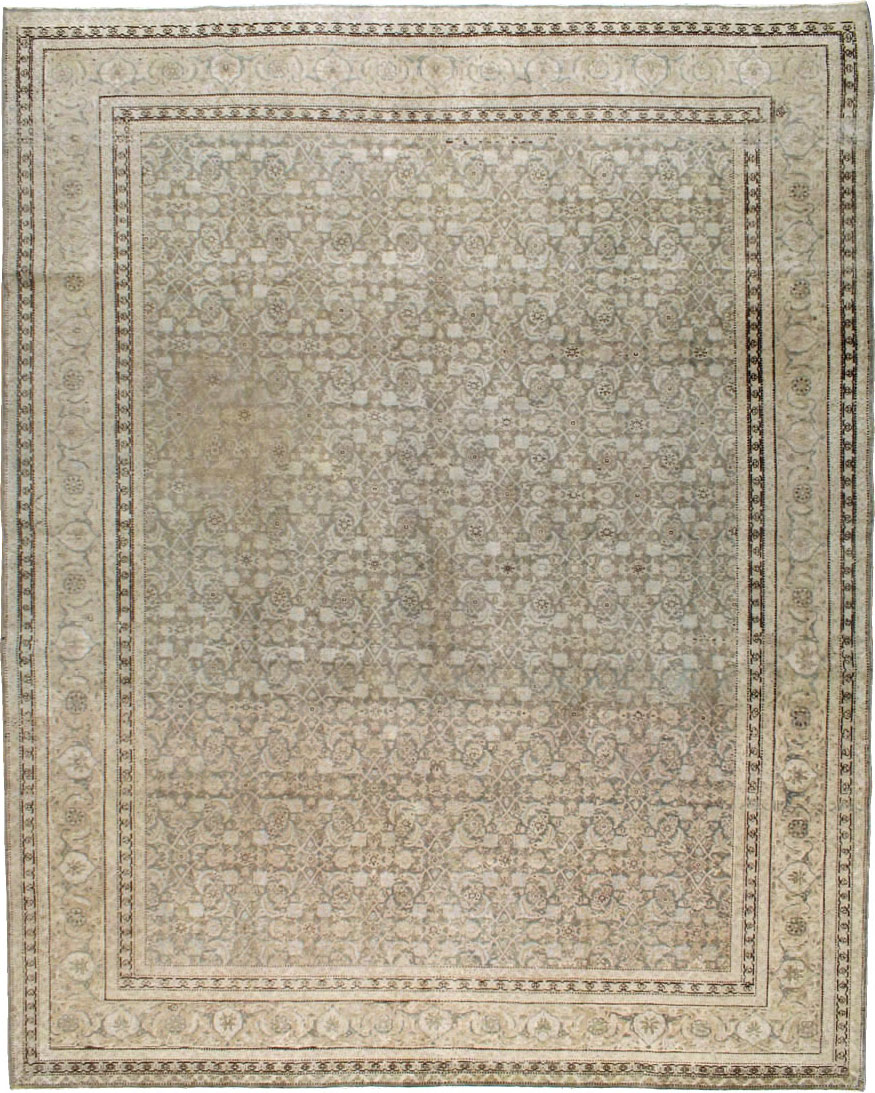 Antique Persian Tabriz Room Size CarpetCarpet, No.22142 - Galerie Shabab