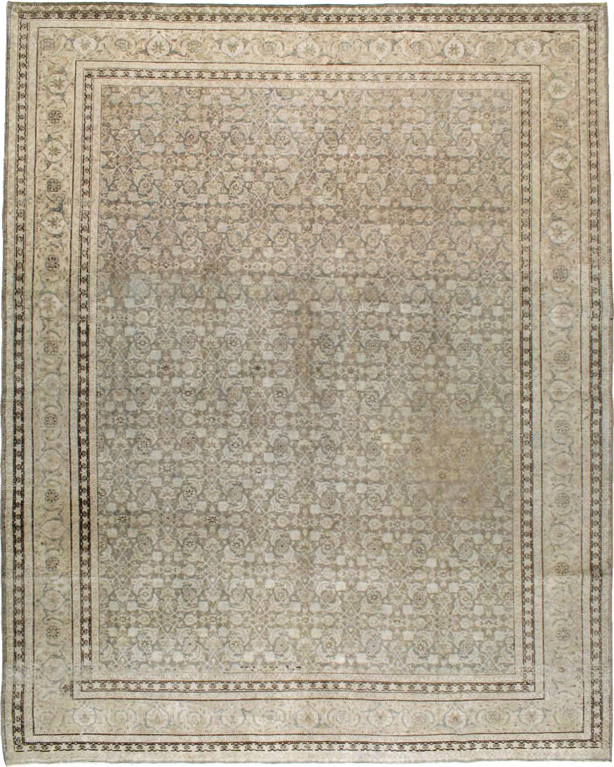 Antique Persian Tabriz Room Size CarpetCarpet, No.22142 - Galerie Shabab
