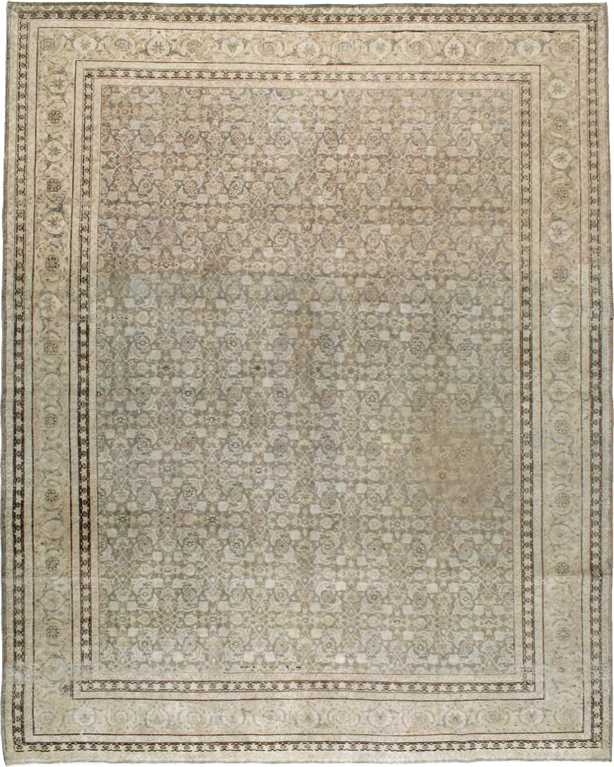 Antique Persian Tabriz Room Size CarpetCarpet, No.22142 - Galerie Shabab