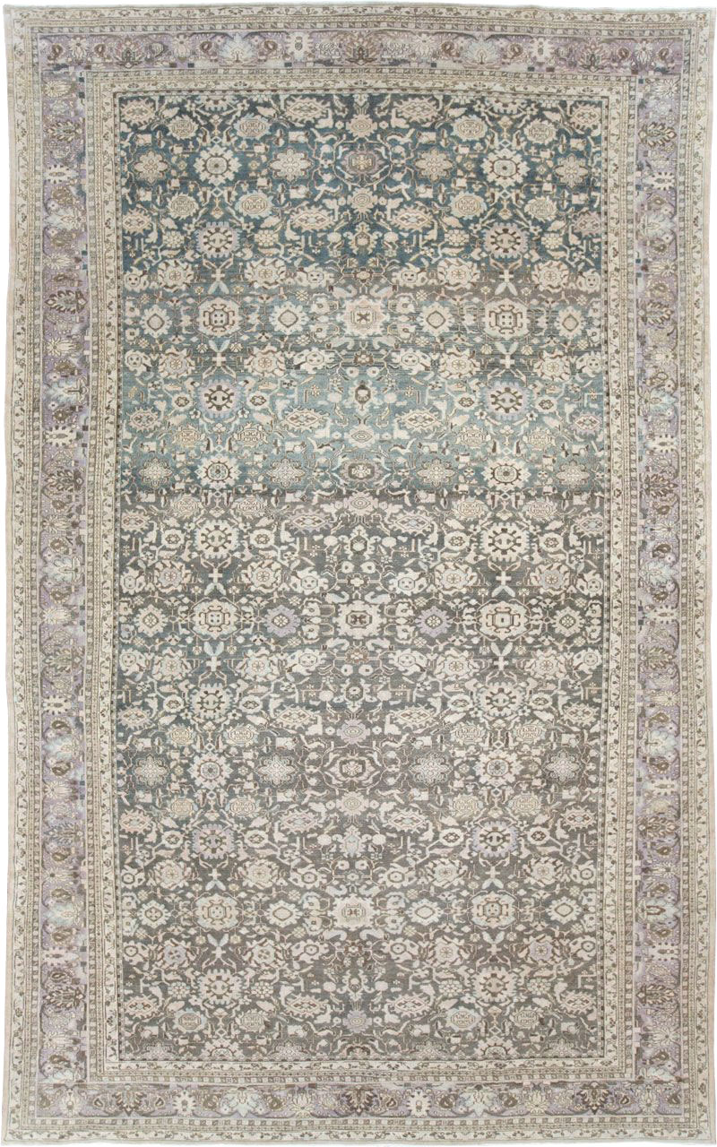 Vintage Persian Malayer Large Room Size Carpet, No.22145 - Galerie Shabab