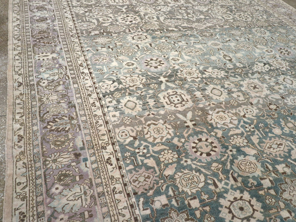 Vintage Persian Malayer Large Room Size Carpet, No.22145 - Galerie Shabab