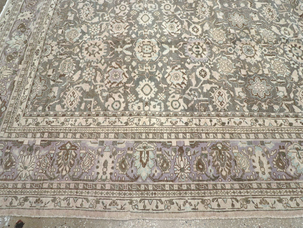 Vintage Persian Malayer Large Room Size Carpet, No.22145 - Galerie Shabab