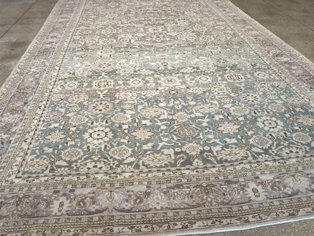 Vintage Persian Malayer Large Room Size Carpet, No.22145 - Galerie Shabab