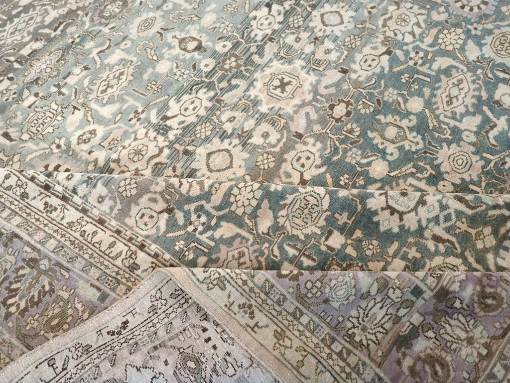 Vintage Persian Malayer Large Room Size Carpet, No.22145 - Galerie Shabab