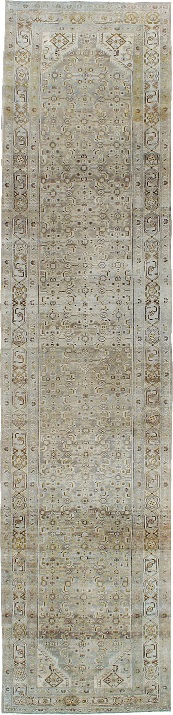 Vintage Persian Malayer Runner, No.22146 - Galerie Shabab