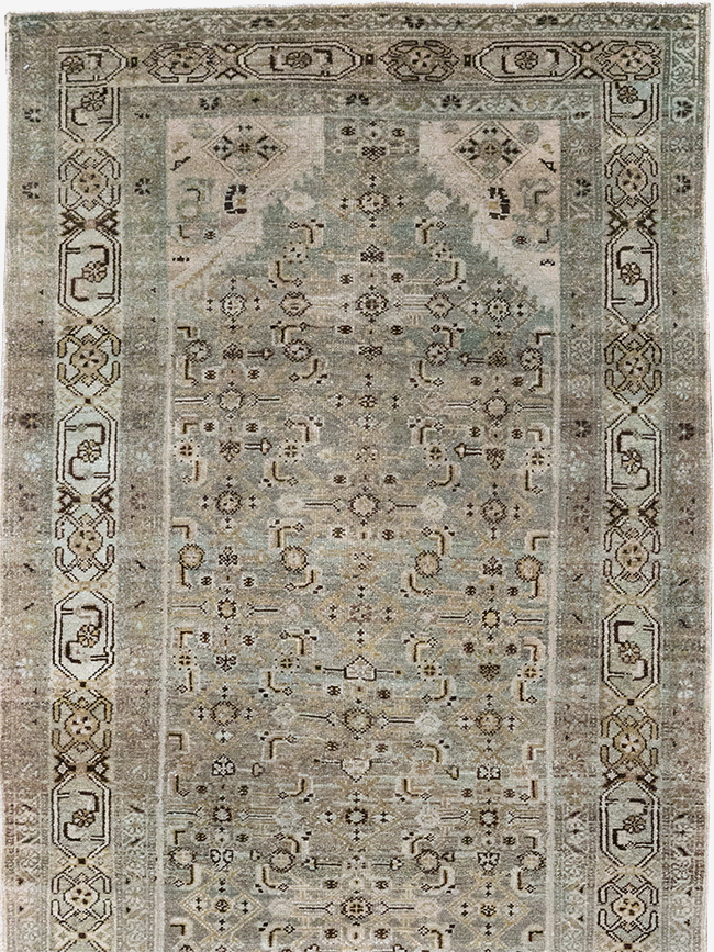 Vintage Persian Malayer Runner, No.22146 - Galerie Shabab