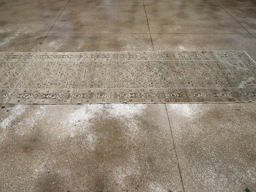 Vintage Persian Malayer Runner, No.22146 - Galerie Shabab