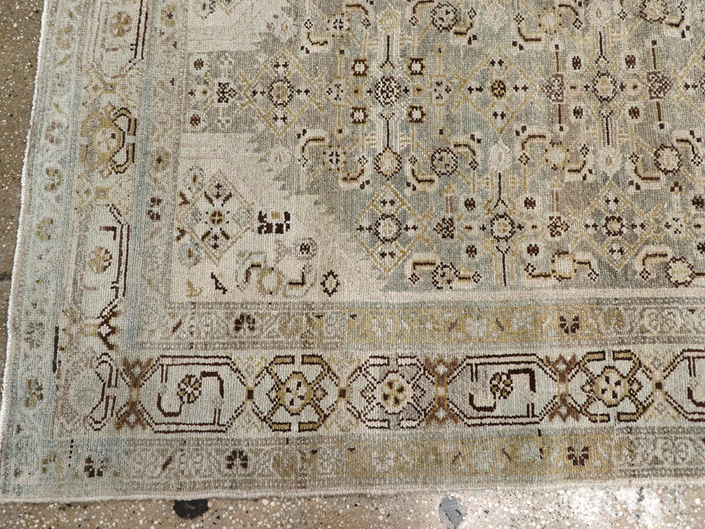 Vintage Persian Malayer Runner, No.22146 - Galerie Shabab