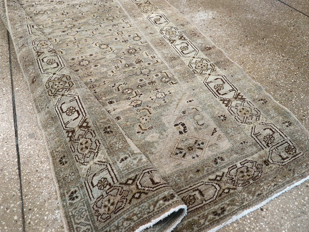 Vintage Persian Malayer Runner, No.22146 - Galerie Shabab