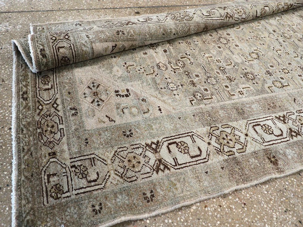 Vintage Persian Malayer Runner, No.22146 - Galerie Shabab