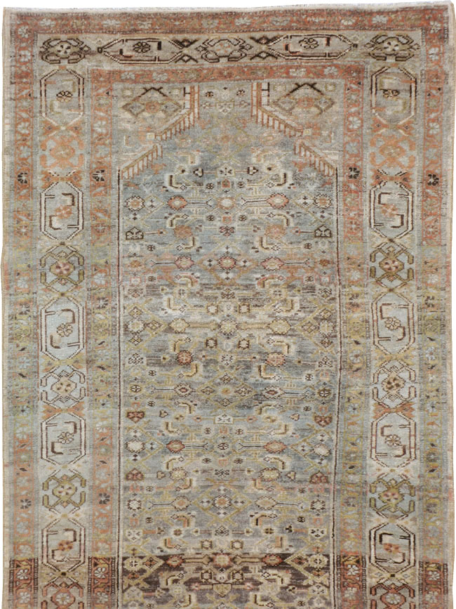 Vintage Persian Malayer Runner, No.22147 - Galerie Shabab