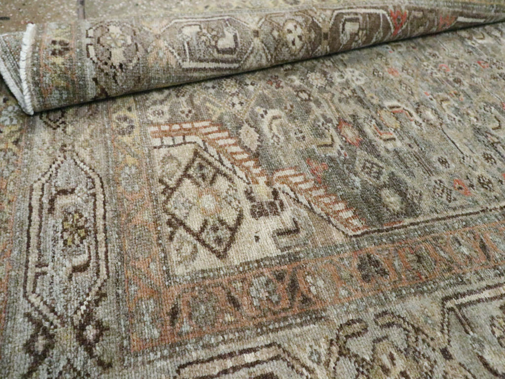 Vintage Persian Malayer Runner, No.22147 - Galerie Shabab