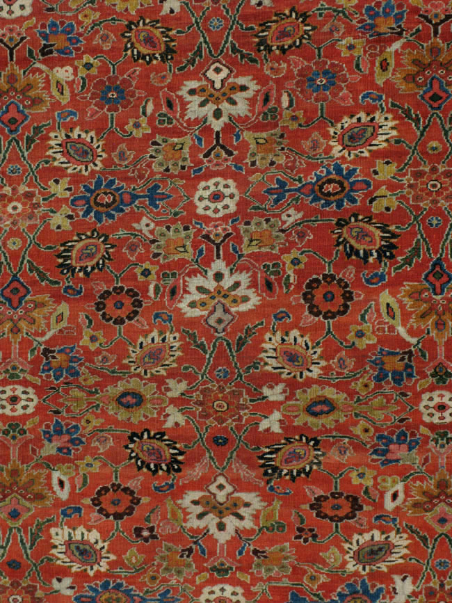 Antique Persian Sultanabad Carpet, No.22149 - Galerie Shabab