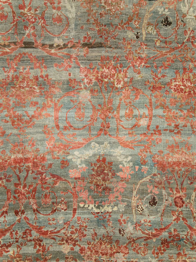Antique Persian Bidjar Large Room Size Carpet, No.22151 - Galerie Shabab