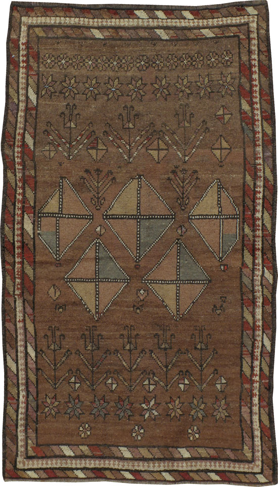 Antique Persian Kurdish Rug, No.22152 - Galerie Shabab