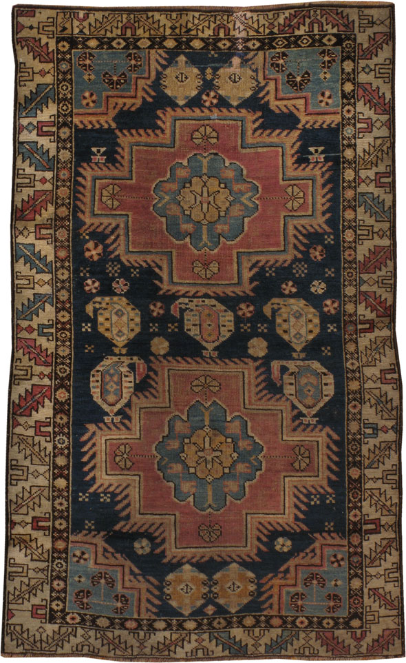 Antique Caucasian Rug, No.22153 - Galerie Shabab
