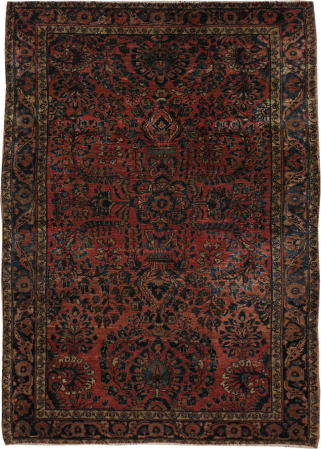 Antique Sarouk Rug, No.22154 - Galerie Shabab