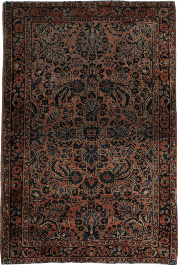 Antique Persian Sarouk Rug, No.22158 - Galerie Shabab