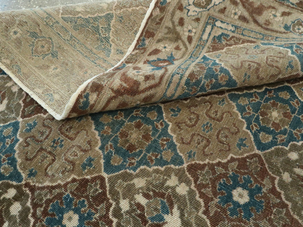 Vintage Indian Lahore Carpet, No.22166 - Galerie Shabab