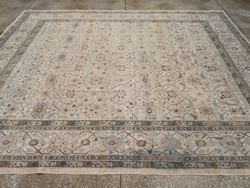 Antique Persian Bibikabad Carpet, No.22168 - Galerie Shabab