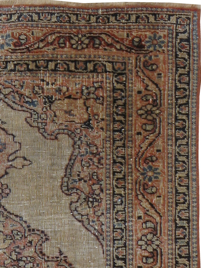 Antique Tabriz Hagi Jalili Rug, No.22171 - Galerie Shabab