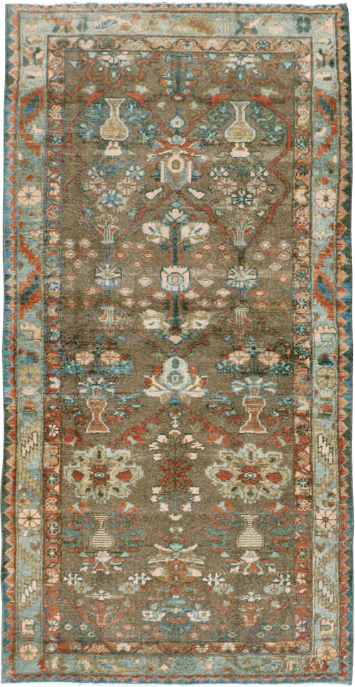 Vintage Persian Malayer Rug, No.22174 - Galerie Shabab