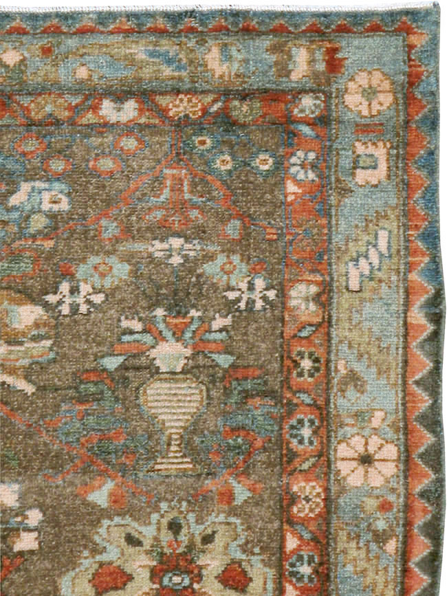 Vintage Persian Malayer Rug, No.22174 - Galerie Shabab