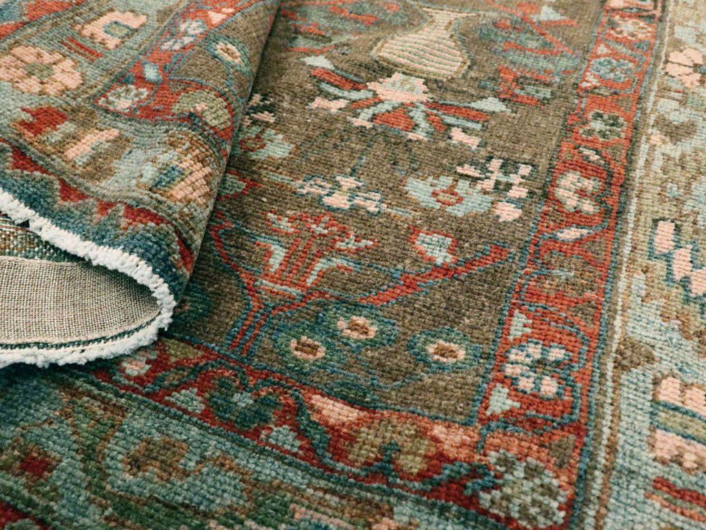 Vintage Persian Malayer Rug, No.22174 - Galerie Shabab