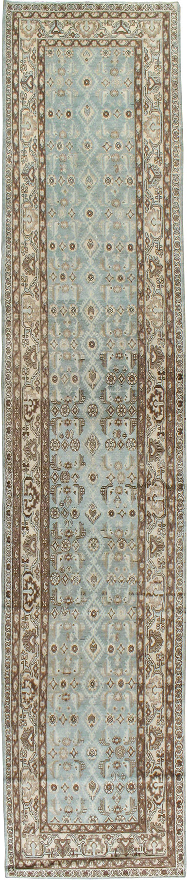 Vintage Persian Malayer Runner, No.22177 - Galerie Shabab