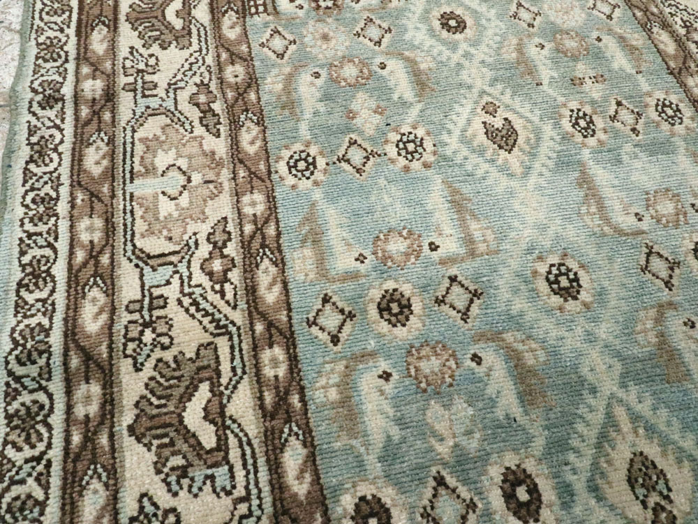 Vintage Persian Malayer Runner, No.22177 - Galerie Shabab