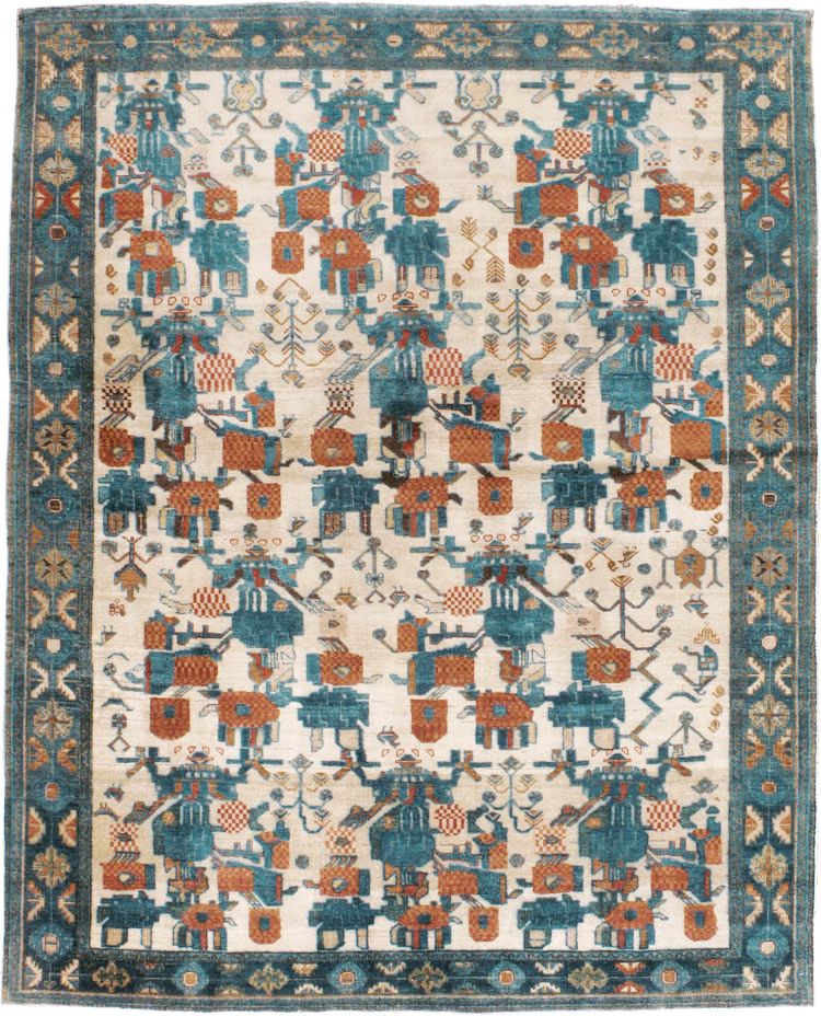 Vintage Persian Afshar Rug, No.22183 - Galerie Shabab