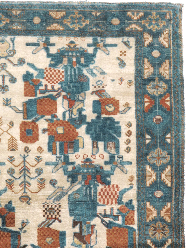 Vintage Persian Afshar Rug, No.22183 - Galerie Shabab