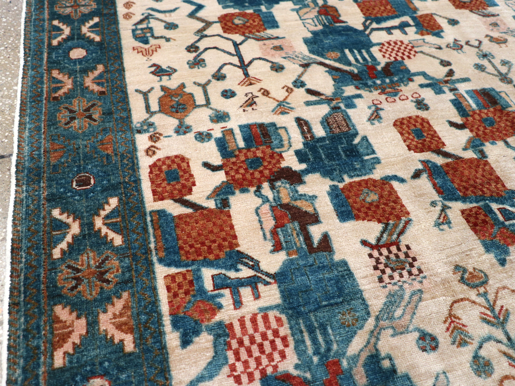 Vintage Persian Afshar Rug, No.22183 - Galerie Shabab