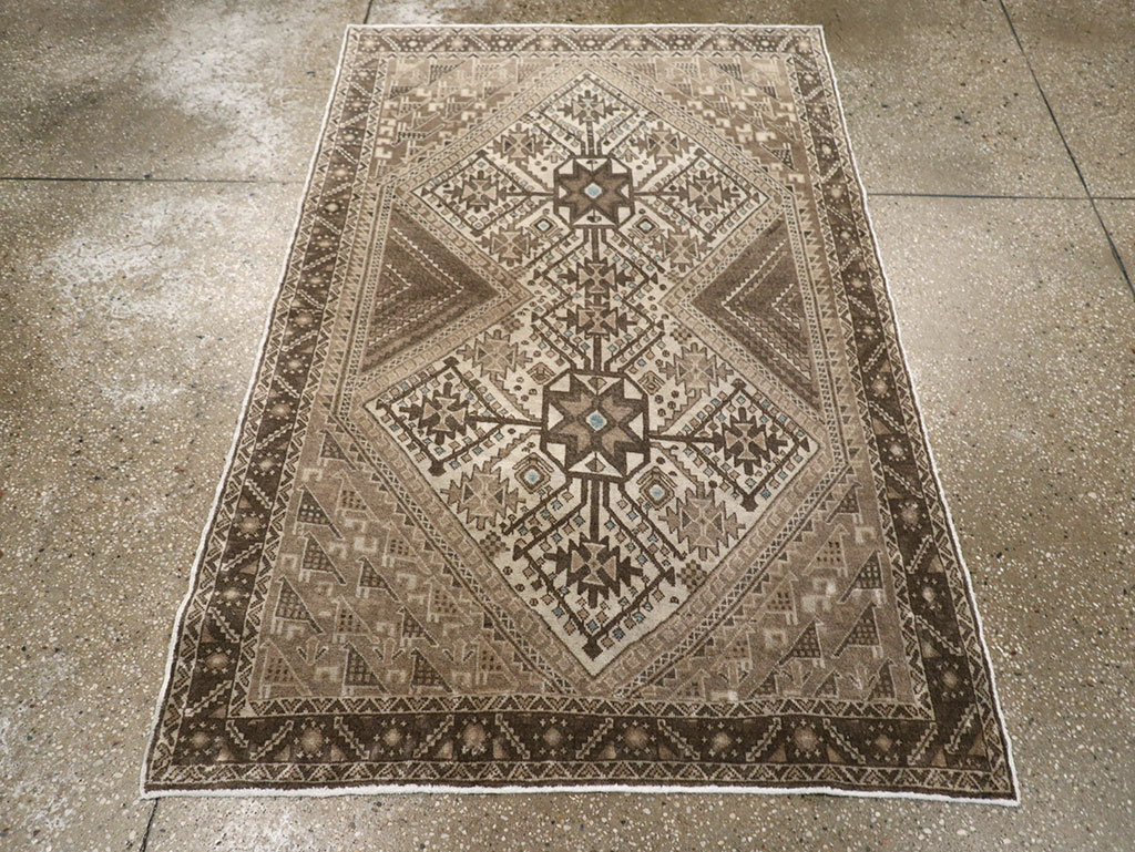 Vintage Persian Afshar Rug, No.22184 - Galerie Shabab