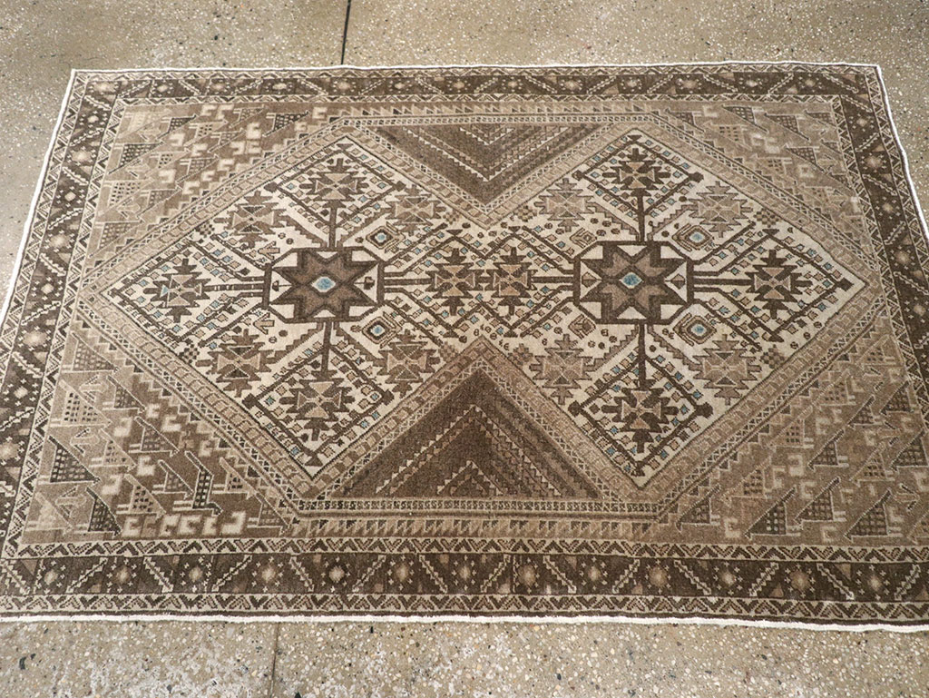 Vintage Persian Afshar Rug, No.22184 - Galerie Shabab