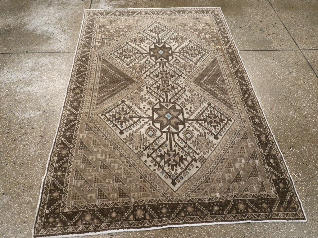 Vintage Persian Afshar Rug, No.22184 - Galerie Shabab