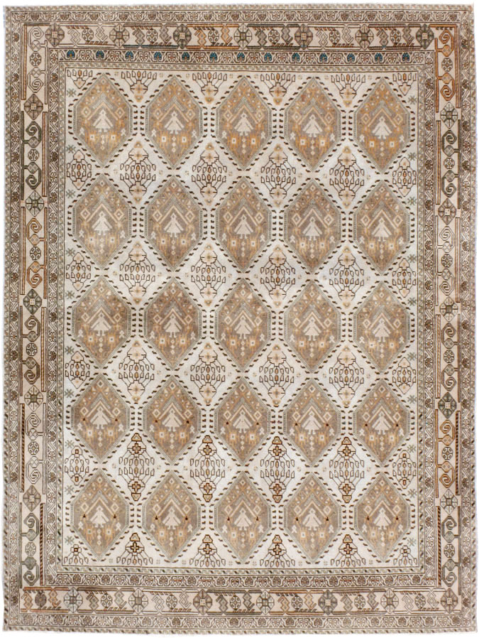 Vintage Persian Afshar Rug, No.22190 - Galerie Shabab