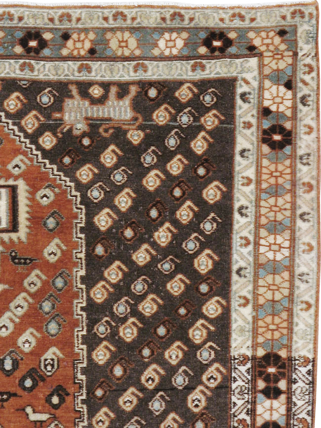 Vintage Persian Afshar Rug, No.22191 - Galerie Shabab