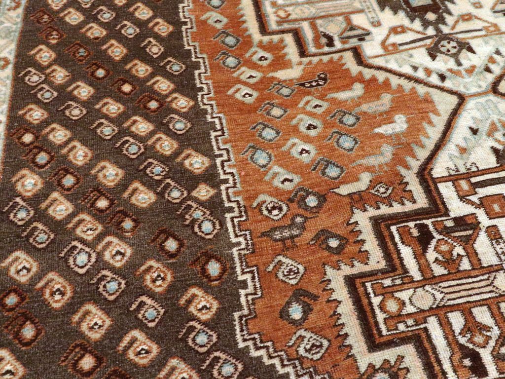 Vintage Persian Afshar Rug, No.22191 - Galerie Shabab