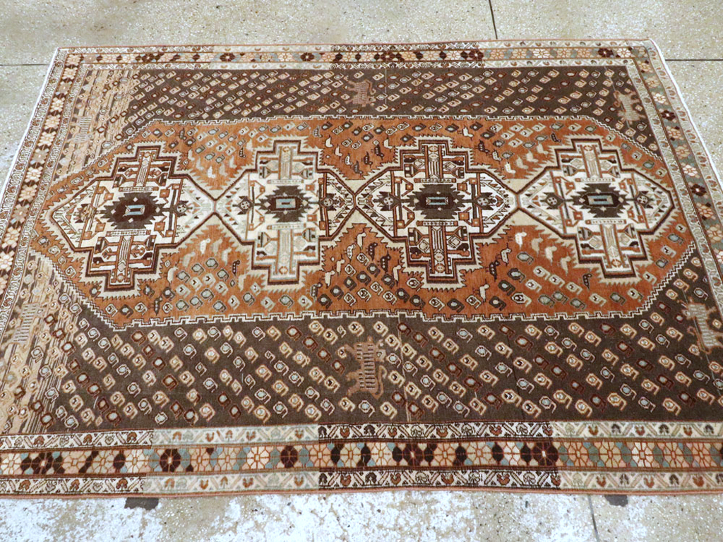 Vintage Persian Afshar Rug, No.22191 - Galerie Shabab