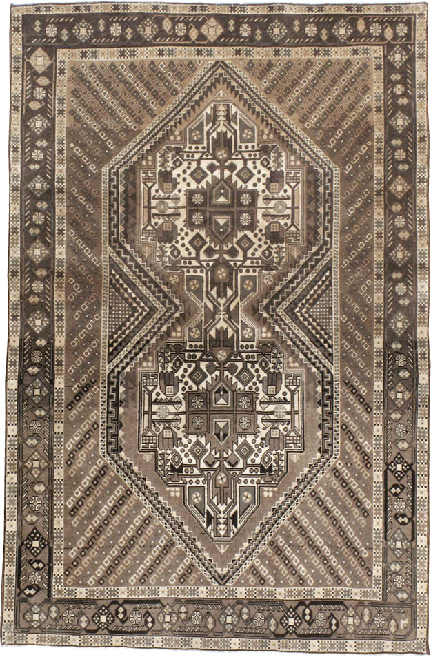 Vintage Persian Afshar Rug, No.22192 - Galerie Shabab