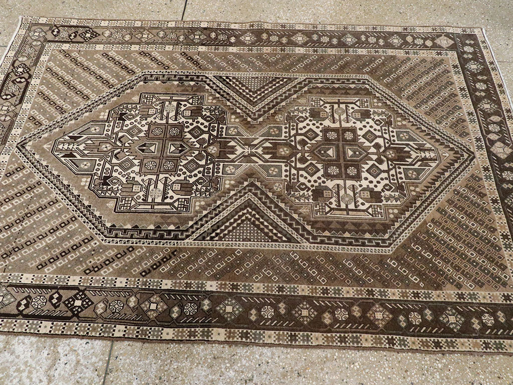 Vintage Persian Afshar Rug, No.22192 - Galerie Shabab