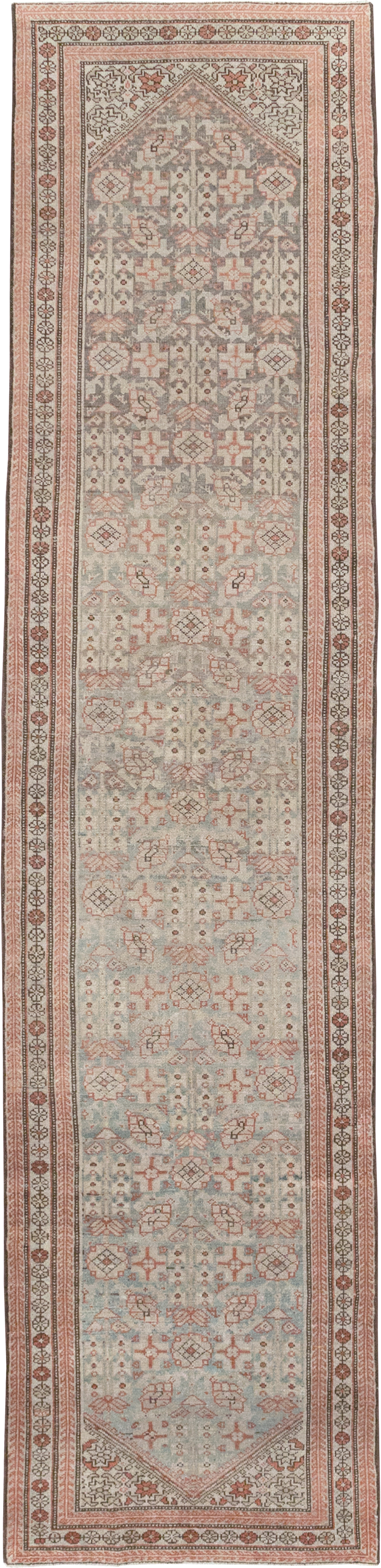 Vintage Persian Malayer Runner, No.22197 - Galerie Shabab