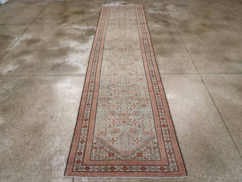 Vintage Persian Malayer Runner, No.22197 - Galerie Shabab