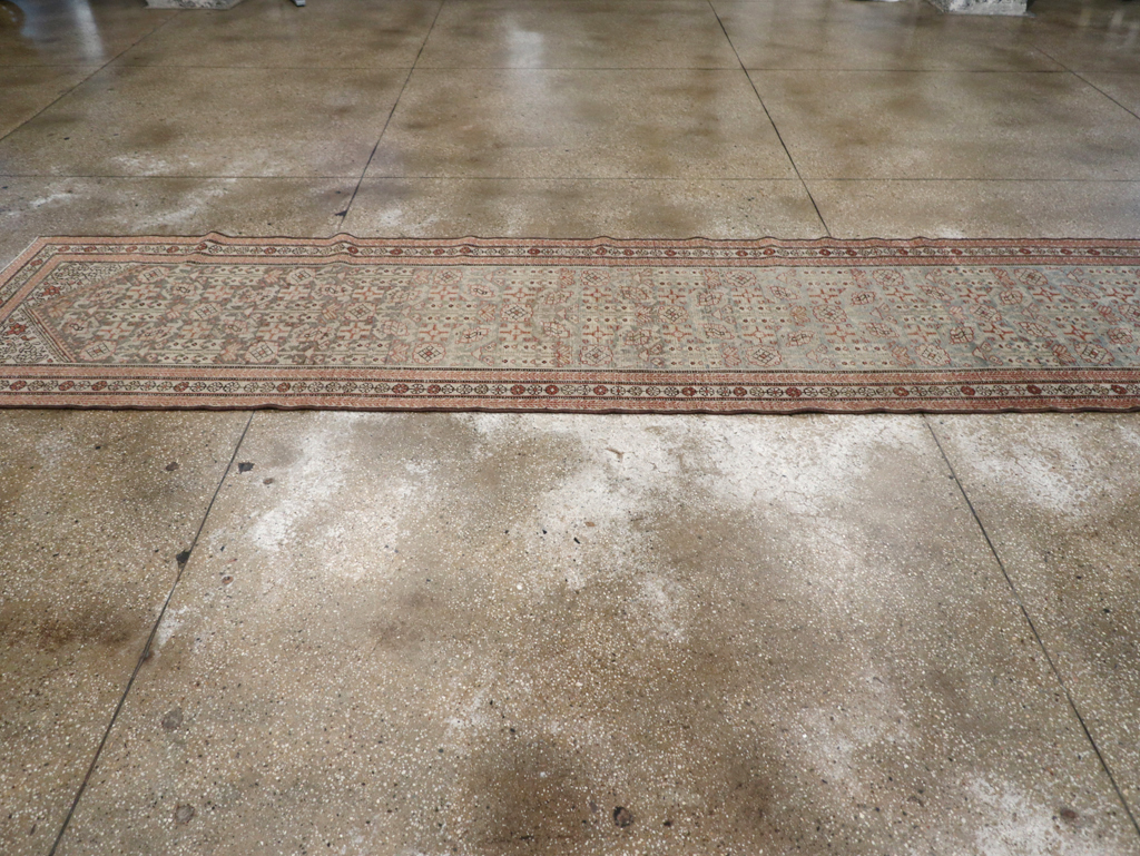 Vintage Persian Malayer Runner, No.22197 - Galerie Shabab